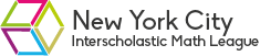 New York City Interscholastic Math League logo