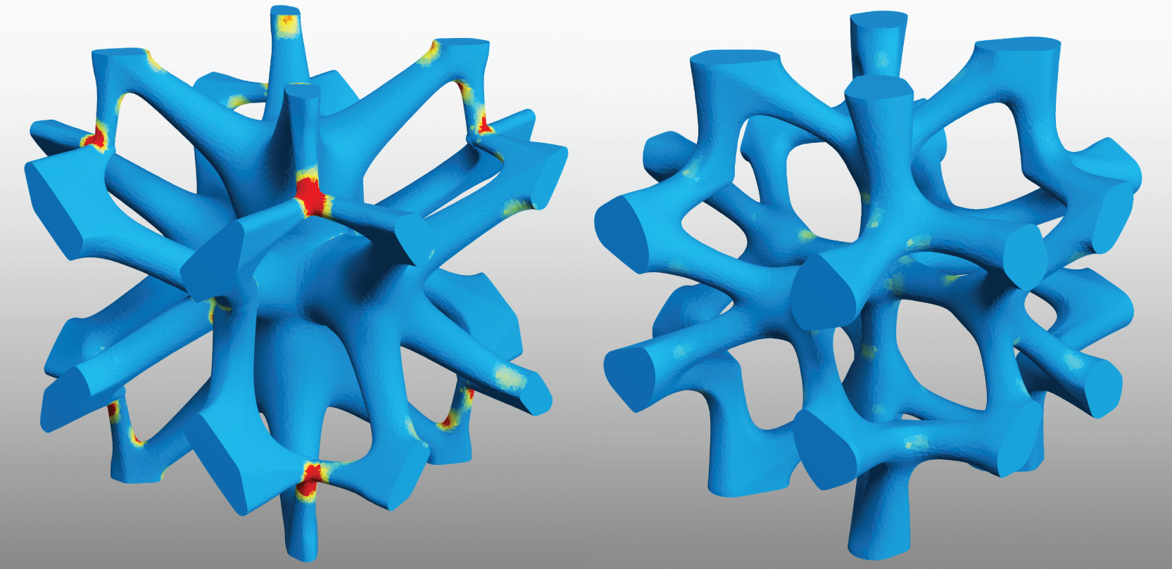 Worst-case stress relief for microstructures