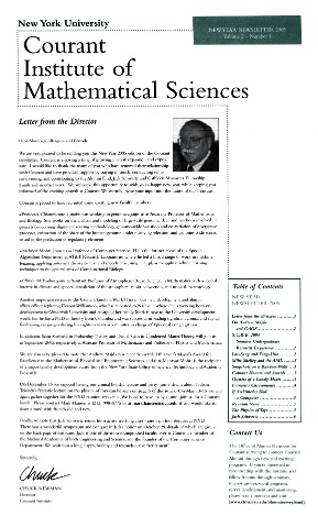 New Year 2005 Newsletter