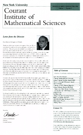 Spring 2004 Newsletter