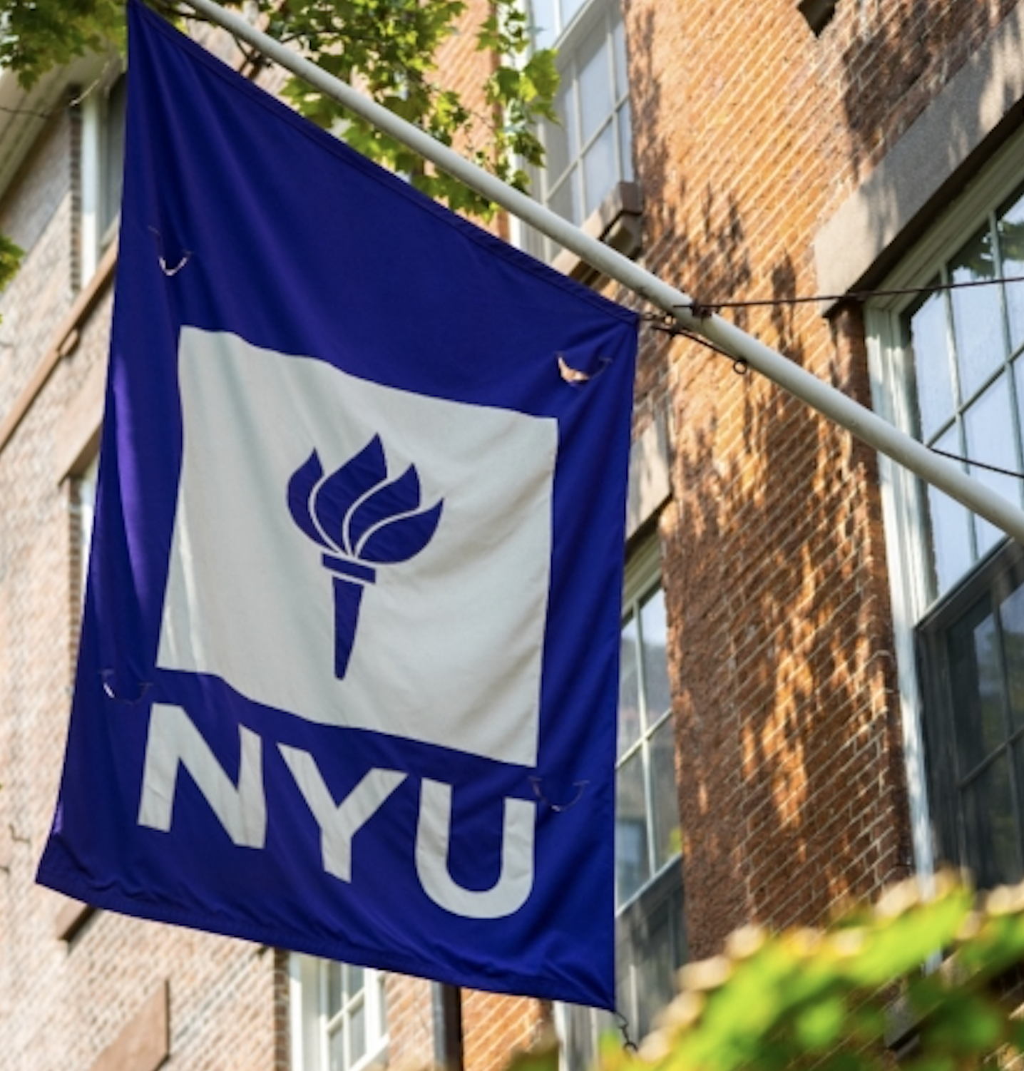 NYU flag