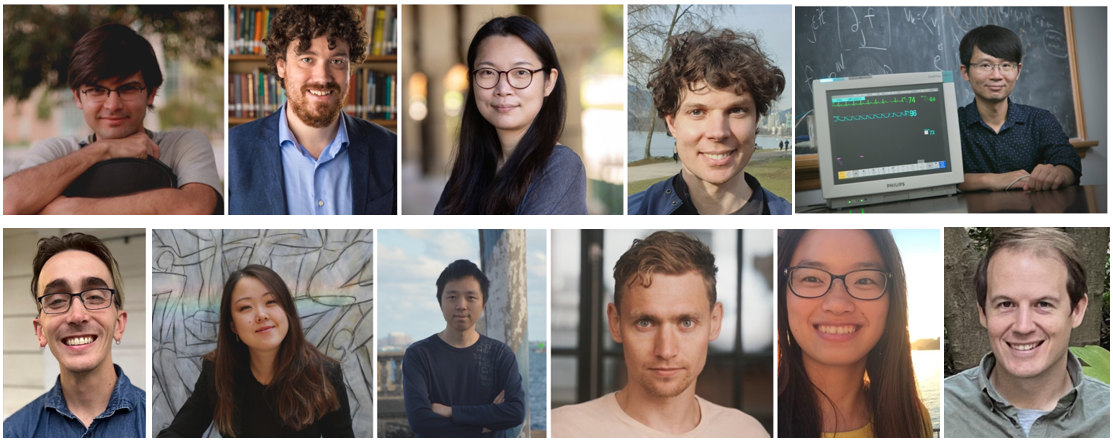 Small headshots of the eleven new members of faculty.